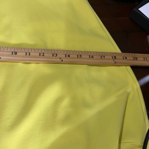 The Limited Dress Womens XS Yellow Sleeveless Fit Flare‎ Pockets Summer Dressy - Picture 9 of 13